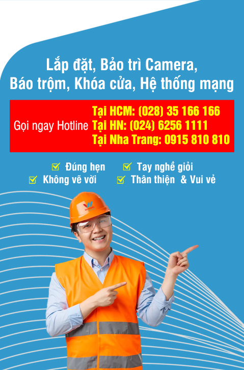 Dịch vụ lắp đặt tận tâm Vũ Hoàng Telecom